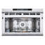 30" Matte Black Smart Combination Wall Oven
