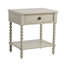 Table de chevet crème antique