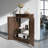 Floor Standing Router Storage Cabinet With Adjustable Shelf-1829431016