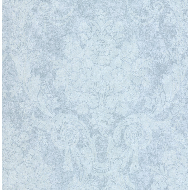 Adrian 10m x 53cm Wallpaper Roll, Blue