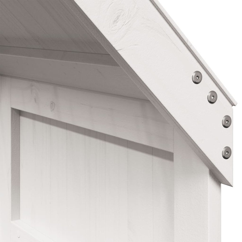 Arely Bunk Bed Accessories, White, 134.5cm H x 60cm L x 89cm W