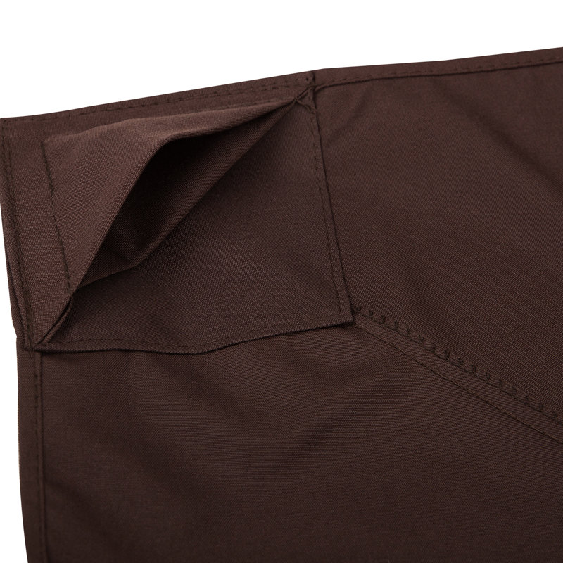 Auvent de remplacement 9,73 pi X, abri de protection solaire 2, café, convient à l'extérieur 01-0153 et 100100-076