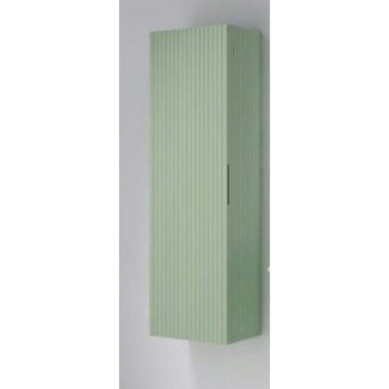 Armoire à linge Aleemah l 14 po x H 48 po x P 11 po, Vert