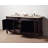 72'' Double Bathroom Vanity with Marble Top