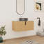 Meuble-lavabo mural simple 36 po avec comptoir en céramique 36 po-1338337647