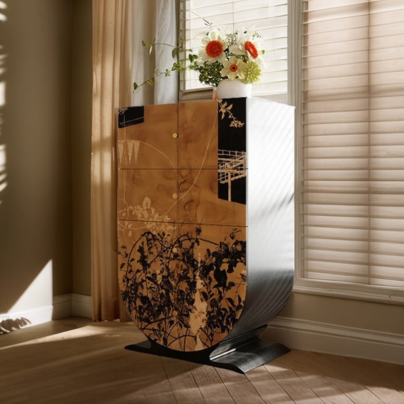 Commode décorative en bois