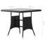 Garden Table 80X80x74 Cm Poly Rattan-568947076-568947083