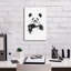 «Funny Panda» par Balazs Solti, art mural sur toile-699831007