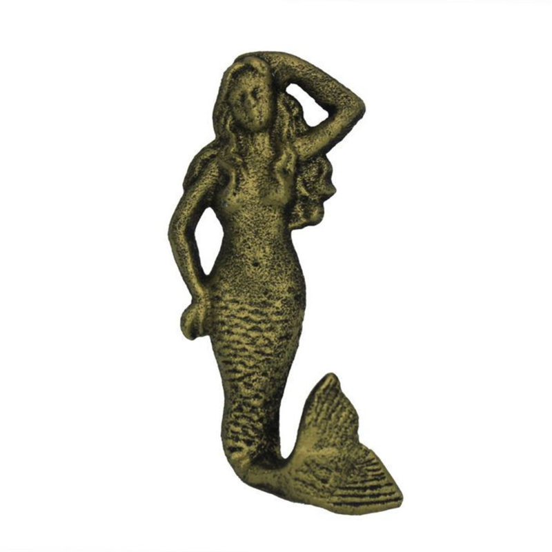 Crochet mural Burdine Mermaid, Doré vieilli