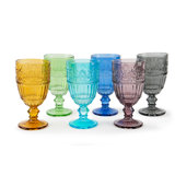 Country Flower 350ml Goblet Set