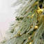 Arbre de Noël enneigé épinette 5 pi, arbre de Noël articulé artificiel avec lumières DEL