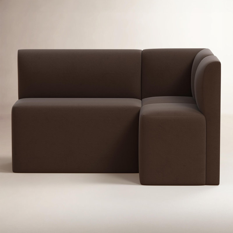 Ensemble de banquettes Kara, Brown