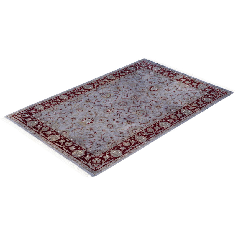 Tapis unique 4 pi 2 po x 6 pi 4 po Huckstep