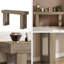 Console élégante, table d'appoint en bois-108686296