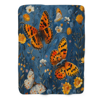 Butterfly Fields - 1 pièce Sherpa Premium