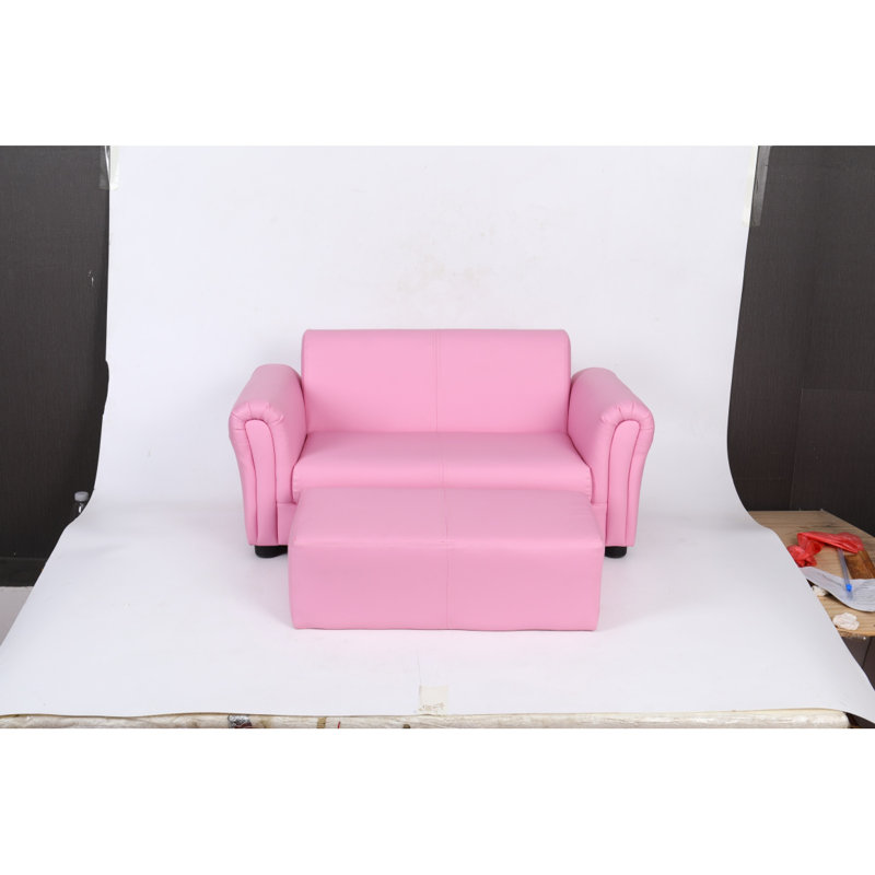 Canapé désossé pour enfants / sectionnel et repose-pieds