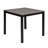 5-Piece Counter Height Square Dining Table Set with 4 Upholstered Chairs