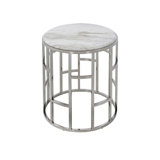 Galgorm Parks Marble Top End Table