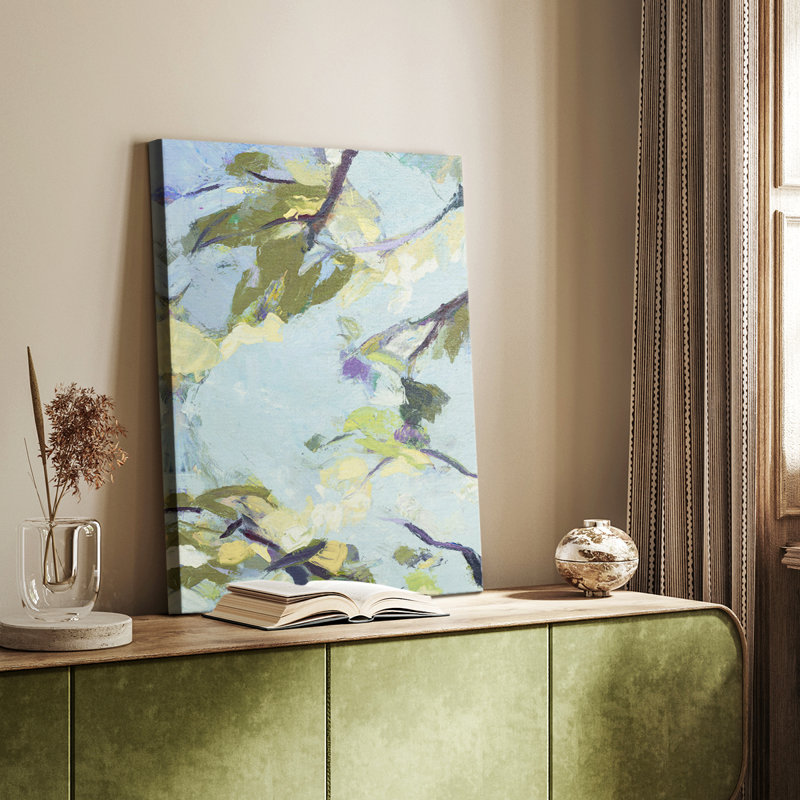 Ciel turquoise - galerie Cavas sur mesure, H 36 po x l 24 po