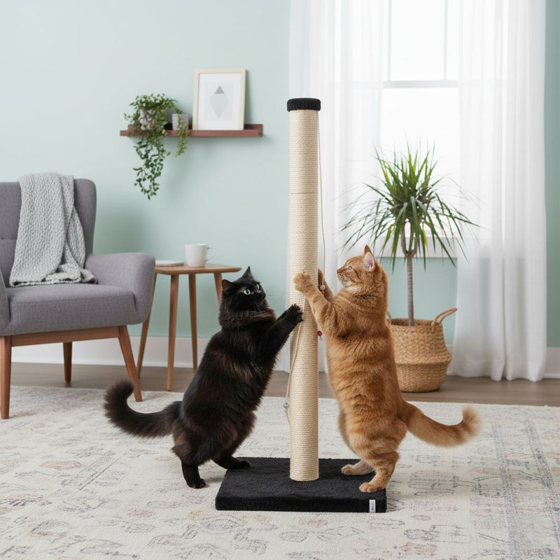 Grattoir pour chat, Noir