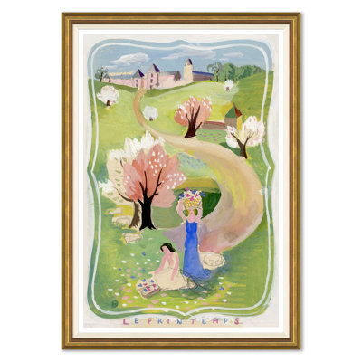 Le Printemp Framed