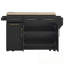 Îlot de cuisine de 59,3 po de largeur avec plateau de table extensible-1007244460