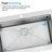  36" L x 22" W Workstation Farmhouse Apron Front Kitchen Sink 16 Gauge Stainless Steel Single Bowl With Accessories-121832902