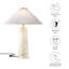 Lampe de table en marbre Nera-104318254