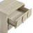 Toscana 2-Drawer Nightstand In Travertine