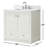 Aula Bathroom Vanity with 2" Thassos White Quartz Countertop-67039444-62629979