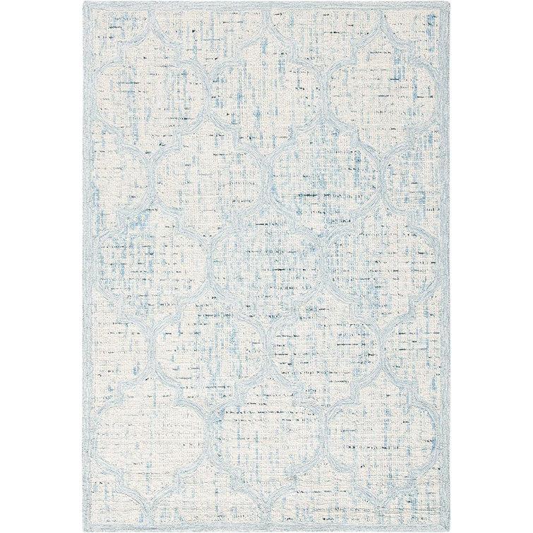 Swader Hand Tufted Wool Geometric Rug