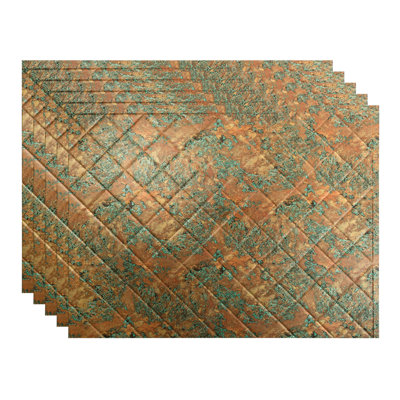 FASÄDE Quilted Decorative Vinyl Backsplash 15 sq ft Kit