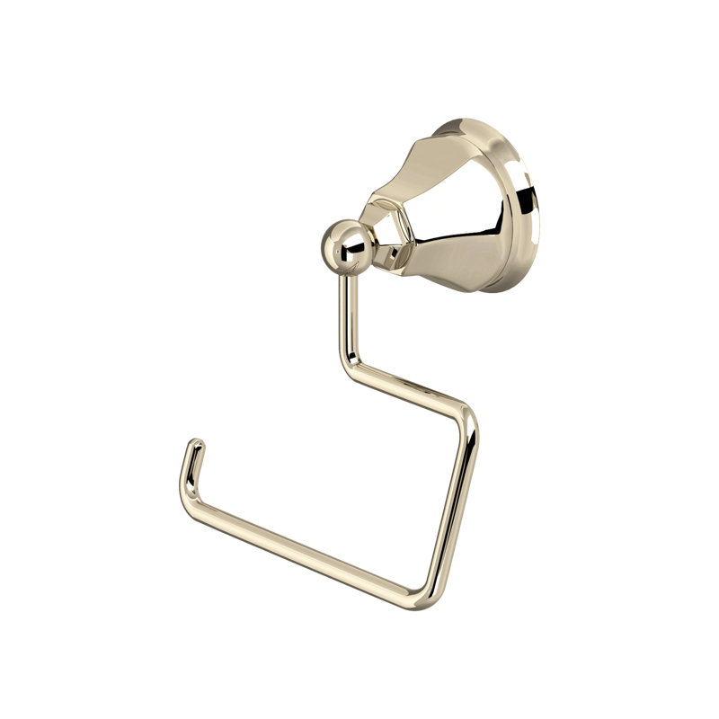 Palladian® Wall Mount Toilet Paper Holder, Polished Nickel