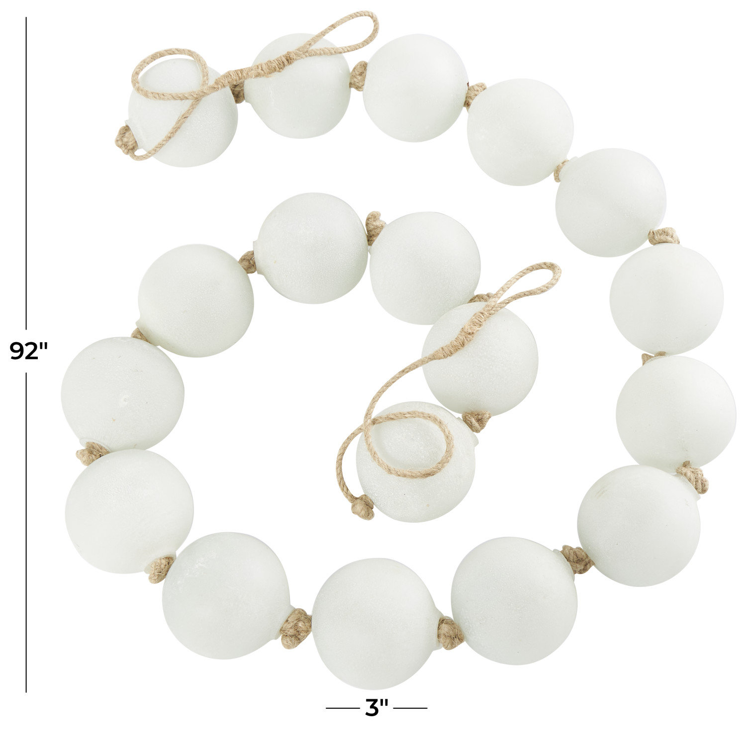 Eve 91'' in. Faux Garland
