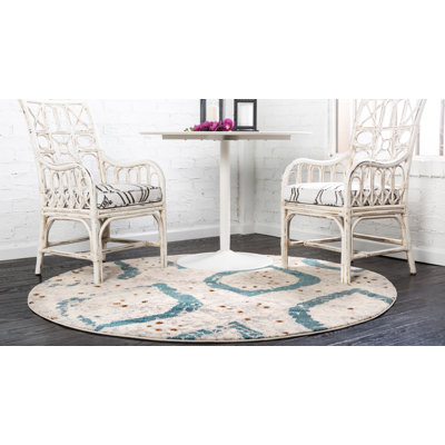 Colfin Washable Ikat Indoor Rug