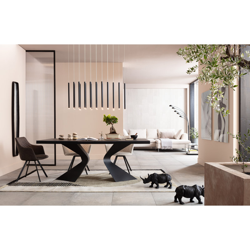 Coco Upholstered Dining Chair, Anthracite