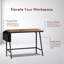 Kernberry Metal Base Computer Desk-2066731889