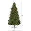 Lighted Artificial Spruce Christmas Tree-1080281915
