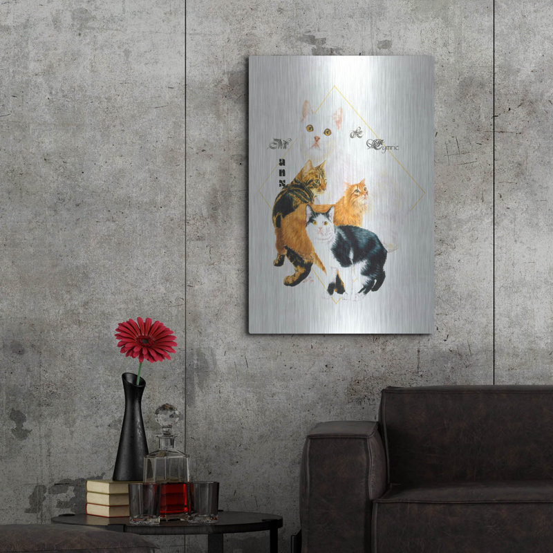 «Cymric And Manx» par Barbara Keith, H 36 po x l 24 po
