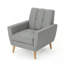 Fauteuil club Mid Century-1121728384