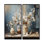 Art mural de poterie et de fleurs nature morte I - grands arbres