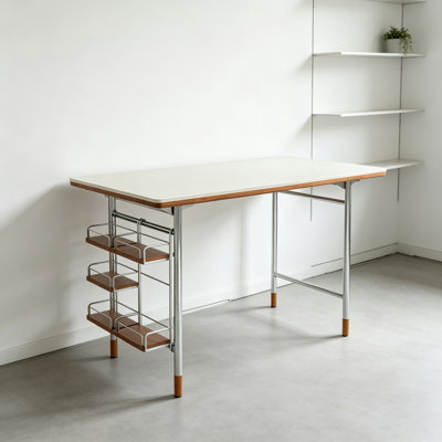 Modern Bauhaus Style Durable Rectangular Desk