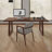 Nut-brown Rectangular Solid Wood desk-1525909264