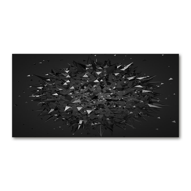 3D Abstraction - Wrapped Canvas Print, Canvas, 50cm H x 100cm W