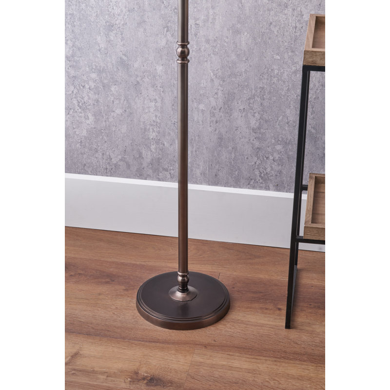 Bhupendra 165cm Satin Traditional Floor Lamp