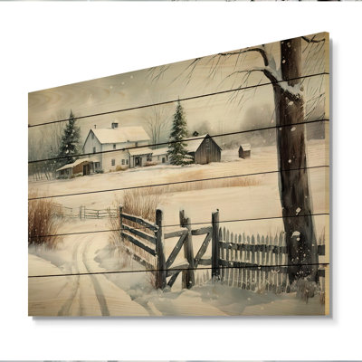" Kentucky Farm In Winter "