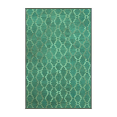 Tapis en laine / polyester tissé à la machine Emmerich