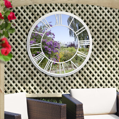 Metal Flat Wall Mirror