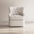 Ines 30'' Wide Tufted Swivel Armchair-1385787499