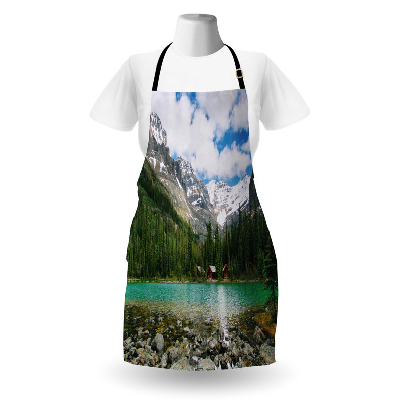 No Pattern Bib Apron